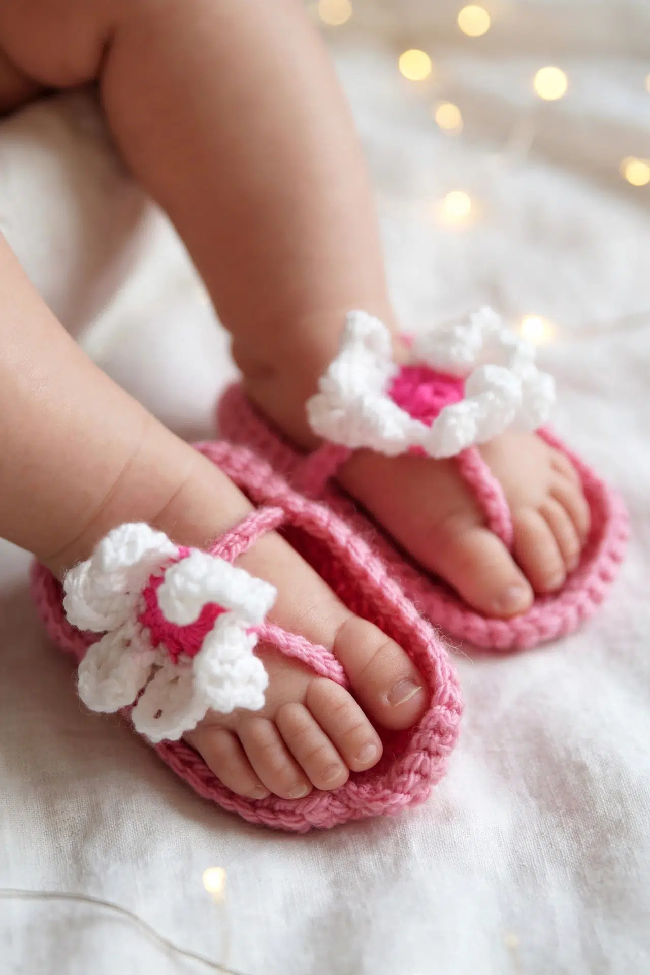 Baby Flipflop Sandals Crochet Pattern