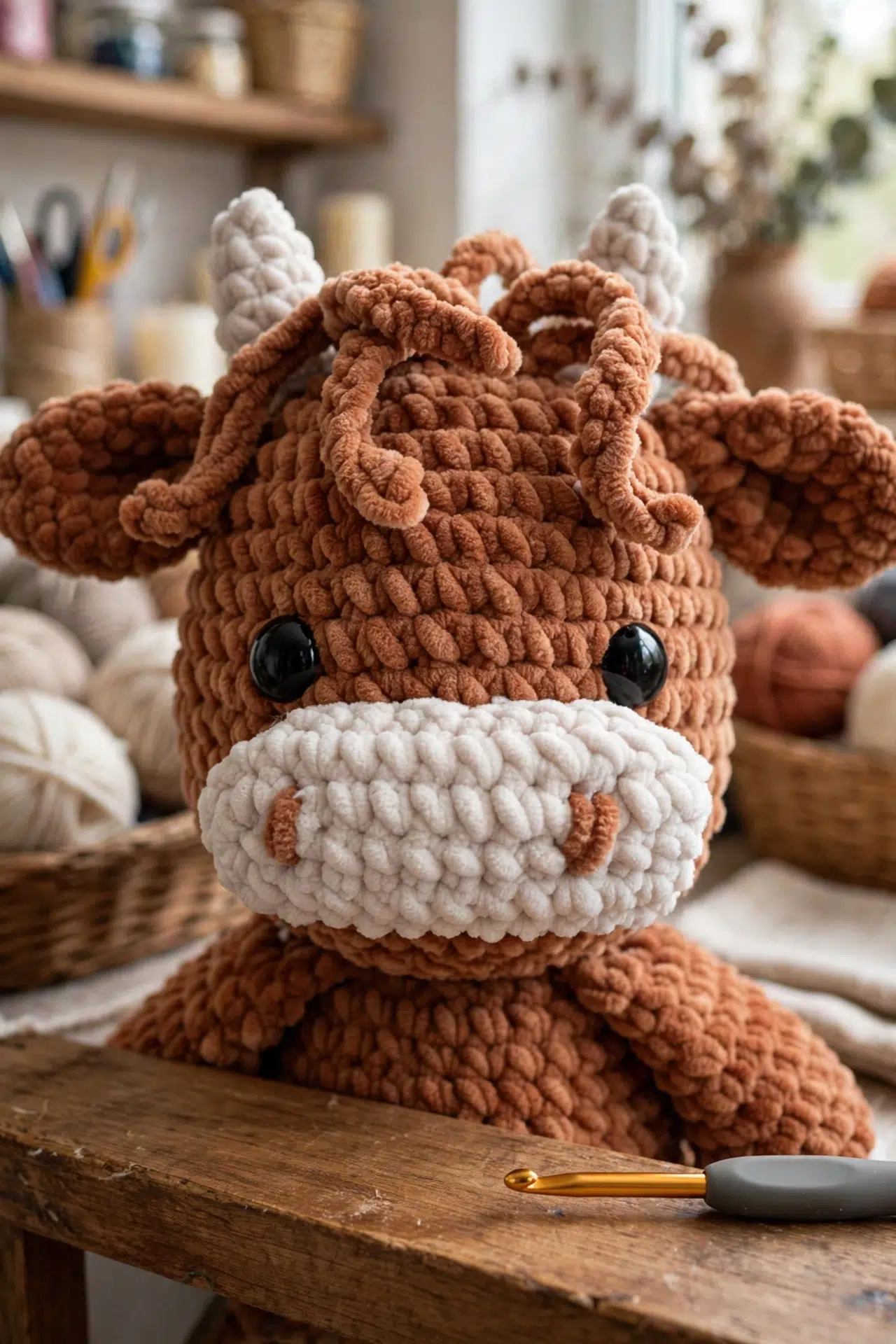 Highland Cow Crochet Pattern