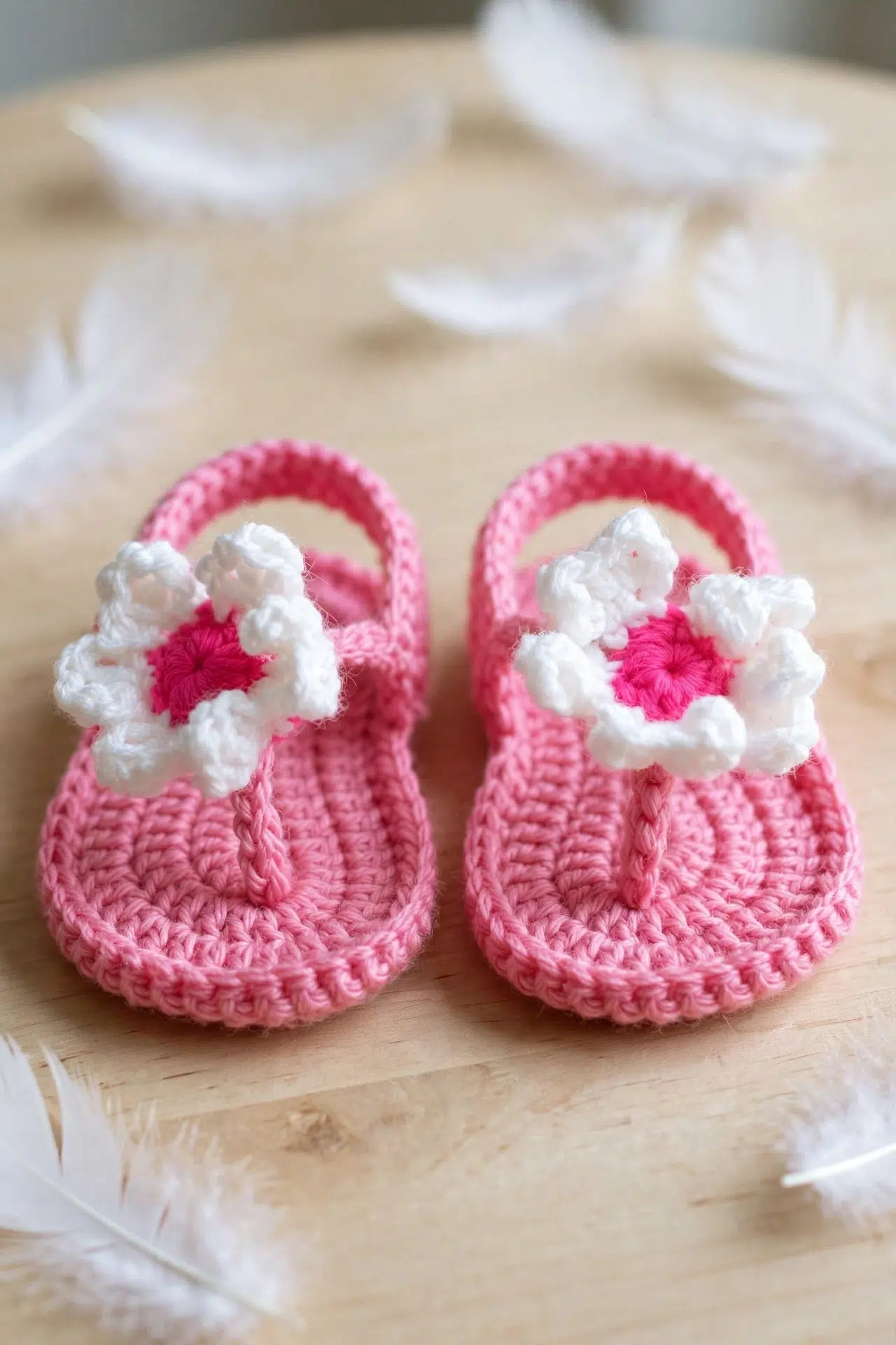 Baby Flipflop Sandals Crochet Pattern