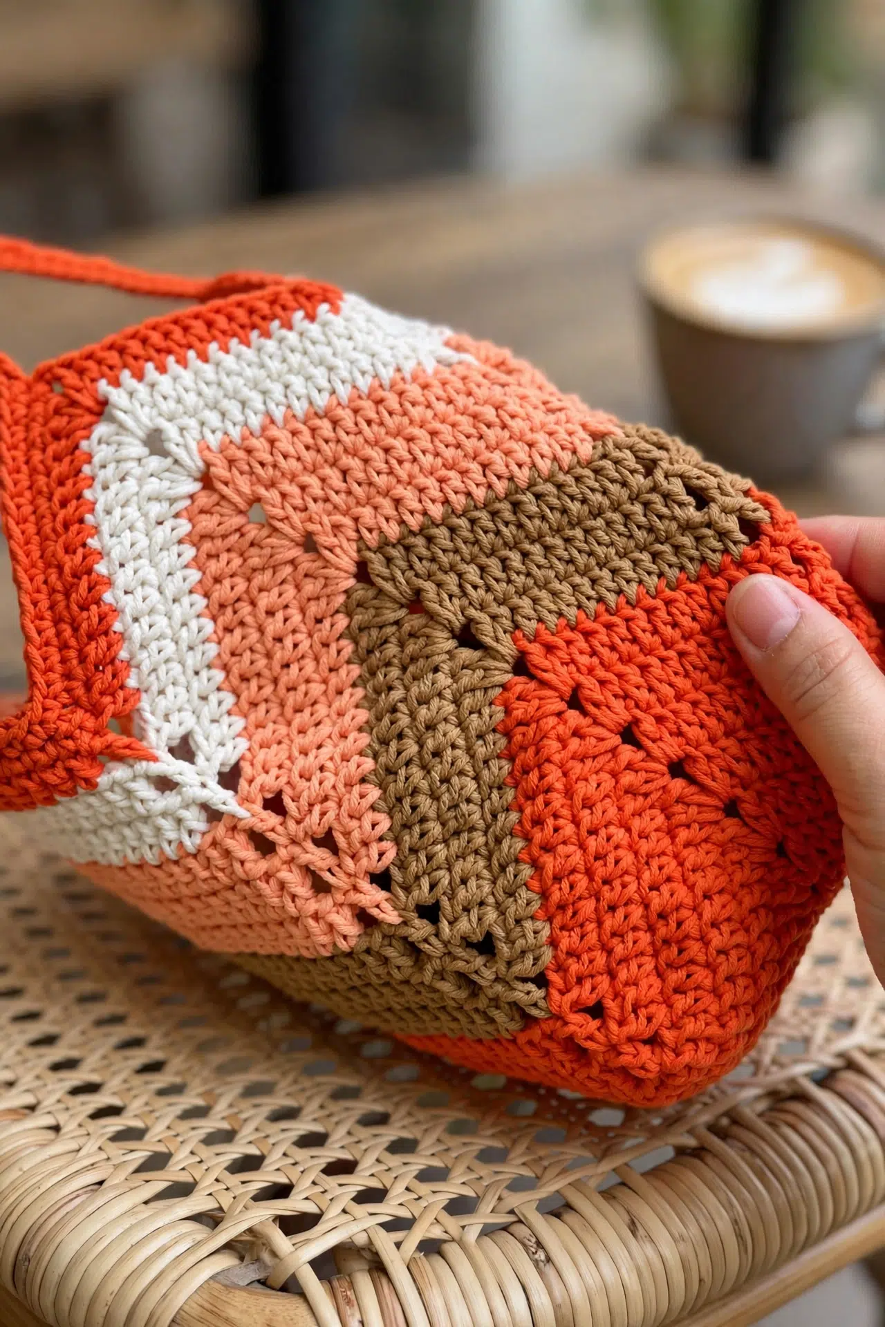 Chevron Fall Bag Crochet Pattern
