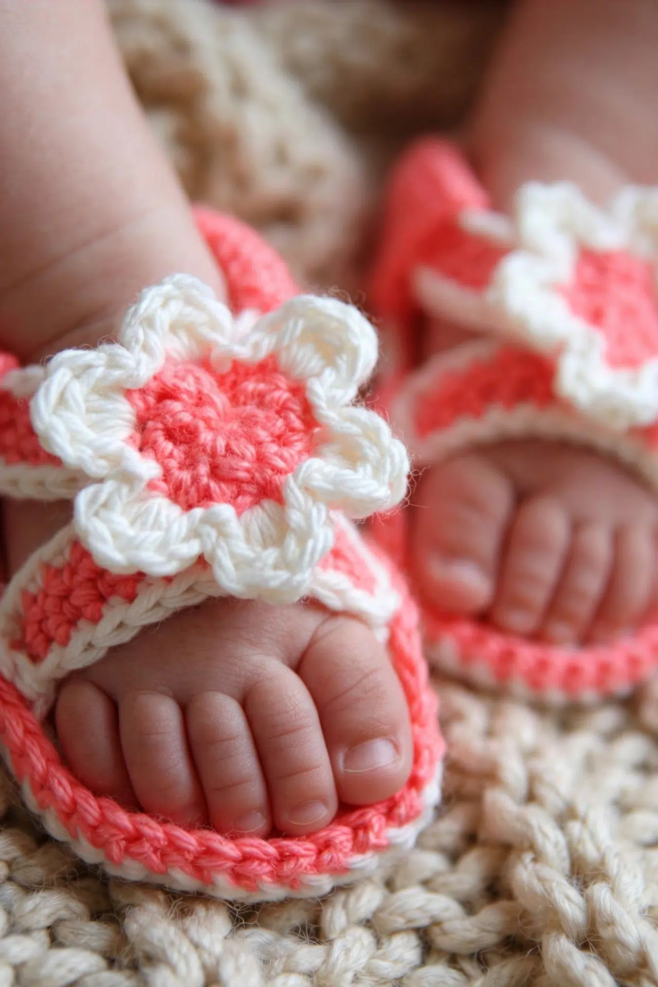 Baby Flipflop Sandals Crochet Pattern