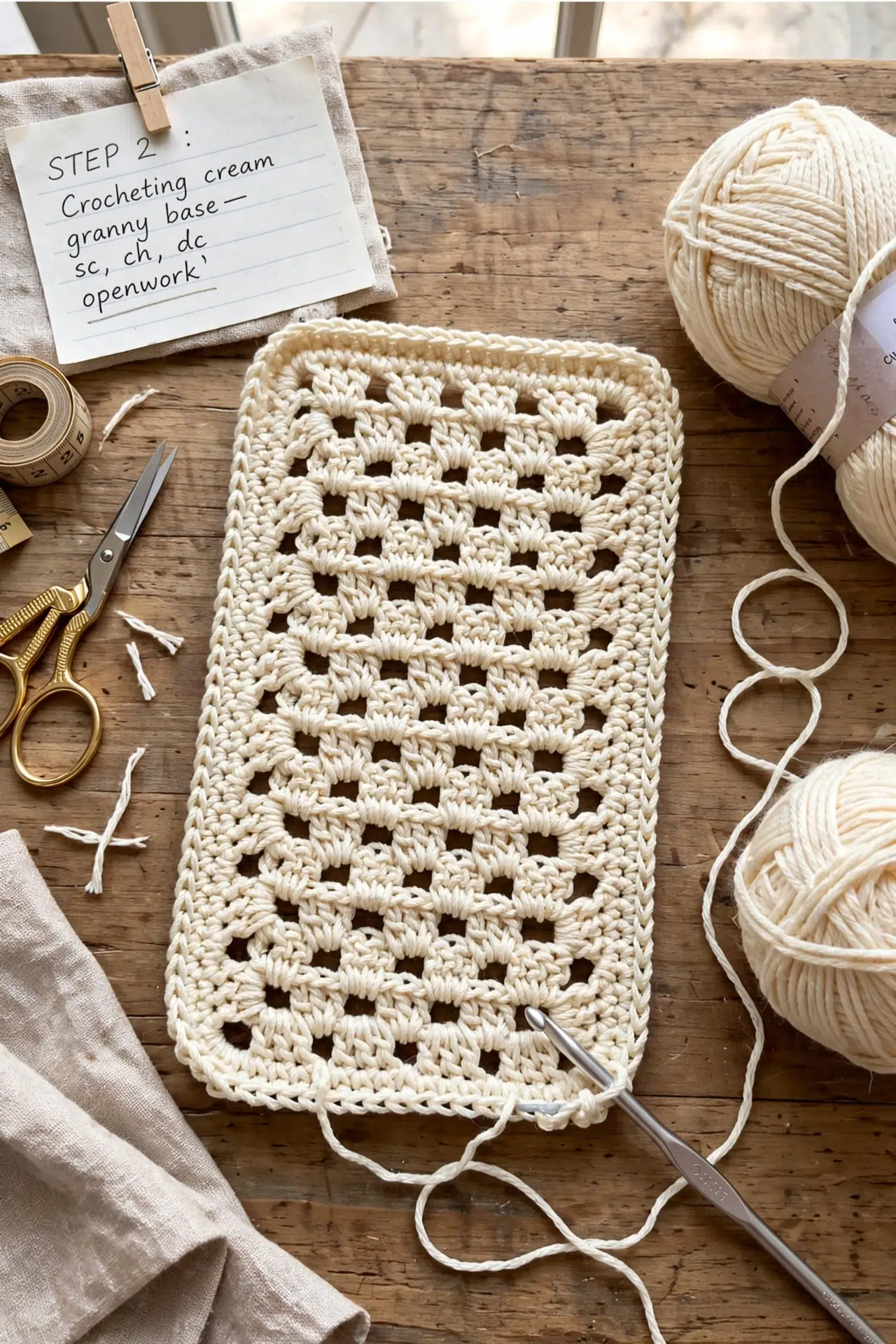 Sunflower Granny Stitch Phone Bag Crochet Pattern
