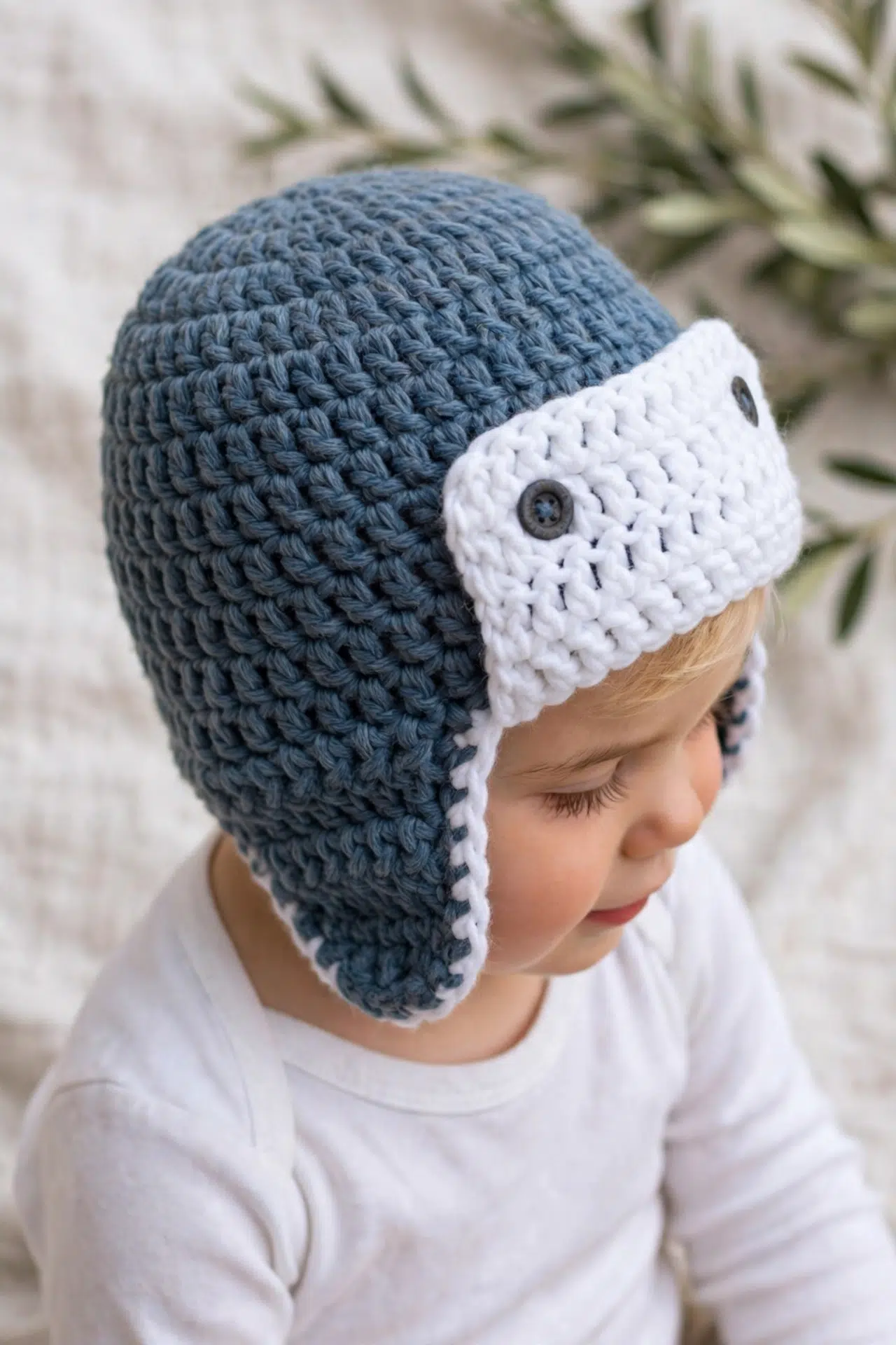 Baby Aviator Hat Crochet Pattern